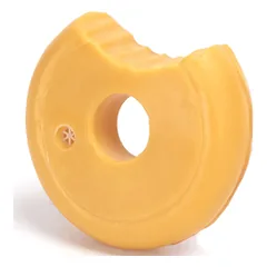 Nobleza vinilinė spurga žaislas šunims, 9,3 cm — 2 nuotrauka