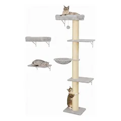 PawHut Katzen Kletterwand