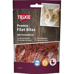 TRIXIE PREMIO Duck Filet Bites, skanėstas katėms 50 g (pak.6) — 3 nuotrauka