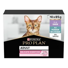 PURINA PRO PLAN Cat Adult Delicate Digestion 10 x 85 g