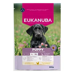 Eukanuba Life Care  Large Puppy sausas maistas didelių veislių šuniukams su vištiena, 800g
