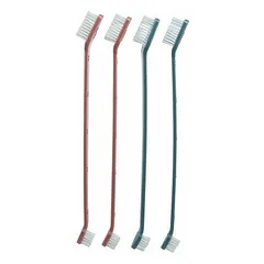 TRIXIE 4 dalių dvigalos dantų šepetėlių rinkinys, 23 cm (4 vnt. pakuotė)