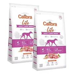 Calibra Dog Life Adult Large Breed Lamb 2x12kg