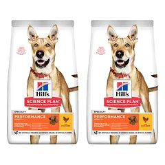 HILL'S Canine Adult 1+ Performance vištiena aktyviems šunims 28 kg (2x14 kg)
