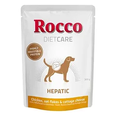 Rocco Diet Care Hepatic Huhn mit Haferflocken & Hüttenkäse 300g  - Pouch