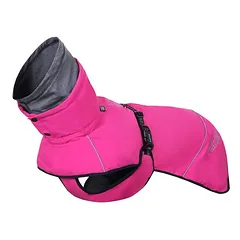 Rukka® paltas šunims Warmup, rožinis, apie 47 cm Nugaros ilgis (Dydis 45) — 2 nuotrauka