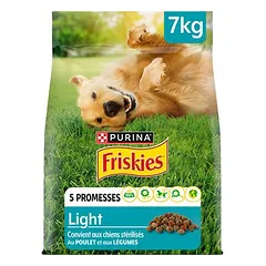 Purina FRISKIES Light Sterilized su vištiena ir daržovėmis, sausas maistas šunims, 3 - 4,9 kg — 3 nuotrauka