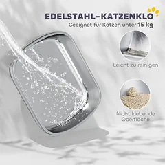 Katės kraiko dėžė 53 × 42 × 27 cm — 4 nuotrauka
