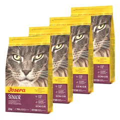 JOSERA Senior 4x2 kg sausas maistas vyresnio amžiaus katėms