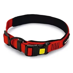 Beeztees antkaklis šunims Parinca Premium iš nailono, raudonas, Reguliavimas: 55 - 60 cm — 3 nuotrauka