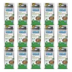 FARMINA Vet Life Cat Renal Creamy 15x60 g su vištiena ir tunu, kreminė užkanda katėms, palaikanti šlapimo sistemą ir inkstus