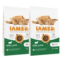 IAMS for Vitality suaugusioms katėms su ėriena 20 kg (2 x10 kg)
