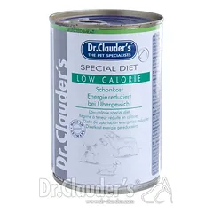 DR. CLAUDER’S Special Diet Low Calorie specializuotas drėgnas maistas viršsvorio turintiems šunims 400g