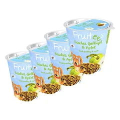 BOSCH Fruitees paukštienos ir obuolių skanėstai šunims 4 x 200 g