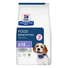 Hill's Prescription Diet PD Canine z/d Low fat Hydrolyzed Soy sausas pašaras šunims 3 kg