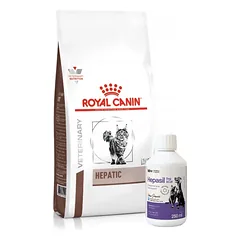ROYAL CANIN Hepatic HF 26 4kg + Lab-v Hepasil Dog & Cat preparatas šunų ir kačių kepenų veiklai gerinti 250 ml