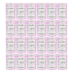 GUSSTO Fresh Goat 24x85 g šviežia ožkienos, monoproteininė drėgna maistas katėms