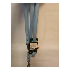 Hunter Leather leash nappa 18/200 light blue