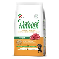 Natural Trainer ADULT DOG SENSITIVE NO GLUTEN MINI LAMB (ėriena) 2kg