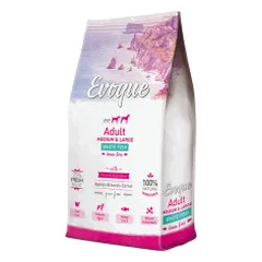 Evoque Adult Medium/Large sausas pašaras su tunu ir balta žuvimi suaugusiems šunims