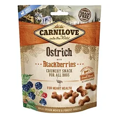 Carni Love Ostrich with Blackberries with fresh meat skanėstas šunims