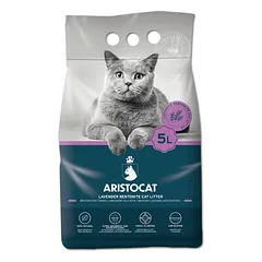 ARISTOCAT Bentonite Plus levandų bentonito kraikas 5 l