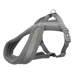 Trixie Premium touring petnešos, L-XL 70-110cm/25mm, grafito