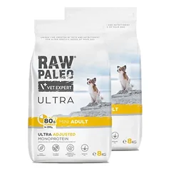 Vetexpert RAW PALEO ULTRA TURKEY ADULT MINI 2x8KG