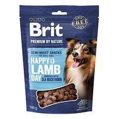 BRIT Premium Dog Semi-moist Snack Lamb 180 g pusiau drėgnas skanėstas šunims