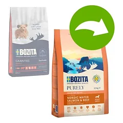 Bozita Dog Purely Adult Small Grain Free Lachs & Rind
