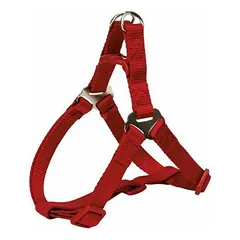 Trixie Premium One Touch petnešos šunims, M 50-65 cm, raudonos
