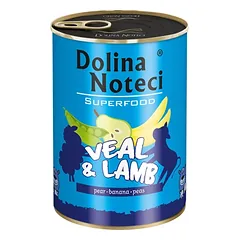 DOLINA NOTECI PREMIUM SUPERFOOD veršiena ir ėriena 400g x18