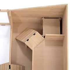 TIAKI vidaus aptvaras jūrų kiaulytėms, L 116 x B 193 x H 50 cm (2 pakuotės*) — 5 nuotrauka