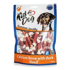 KIDDOG Breast kalcio kauliukai su antiena 250g (40)