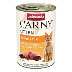 ANIMONDA Carny Kitten Poultry&Beef 400 g paukštiena ir jautiena kačiukams