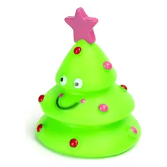 Nobleza žaislas šuniui, vinilinė kalėdinė eglutė, xmas, 9,1x7,1cm