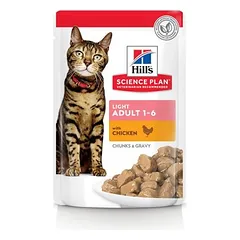 Hill's Science Plan Adult Light Mixte drėgnas maistas katėms