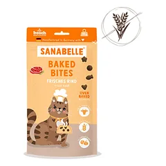 SANABELLE Baked Bites Beef 55g kepta jautiena, bezzbožinis skanėstas katėms photo