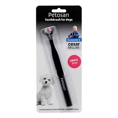 Petosan dviguba dantų šepetėlio galvutė, mažiem šunims, 3-6 kg