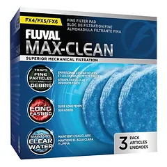 Fluval FX4/FX5/FX6 kempinė Max clean (3vnt)