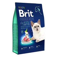 BRIT Cat Premium by Nature Sensitive lamb 800 g
