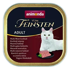 ANIMONDA Vom Feinsten suaugusiems katėms, skonis: įvairių mėsų mišinys, 100 g