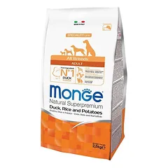 Monge adult sausas pašaras (antiena, ryžiai, bulvės) 2,5kg
