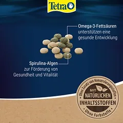 Tetra Pleco Tablets XL lesalas žuvims, Ekonominė pakuotė: 2 x 133 tabletės (135g) — 3 nuotrauka
