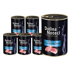 DOLINA NOTECI Premium su ėriena suaugusioms katėms 12x400 g