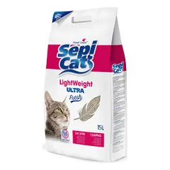 Sepicat LightWeight Ultra Fresh sušokantis kraikas katėms parduotuvėje vet1.lt