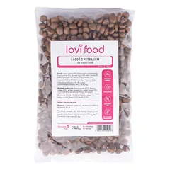 Lovi Food lašiša su upėtakiu - šunų maisto pavyzdys, be grūdų, mažoms veislėms, su saldžiosiomis bulvėmis ir smidrais