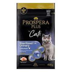 Prospera Plus Cat Sterilized 1+ Urinary Chicken 0,4 kg parduotuvėje petreon.lt