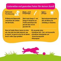 Smølke Hund Adult Mini sausas maistas šunims, 3 - 4,9 kg — 3 nuotrauka