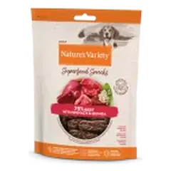 NATURE'S VARIETY SUPER FOOD SNACKS su jautiena